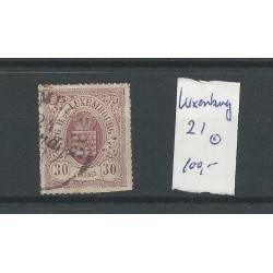 Luxembourg 21 Staatswapen 30ct   VFU/used  CV 100 €