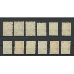 cCuracao 126-137 Wilhelmina  MNH/postfris CV 300 €