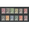 cCuracao 126-137 Wilhelmina  MNH CV 300 €