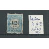 Netherlands P8 A-III with numeral dot cancel 219  VFU/used  CV  180 €