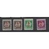 Suriname 202-205 Rode Kruiszegels MNH CV 79 €