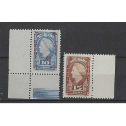Suriname LP27-28  Airmail  MNH CV 6 €