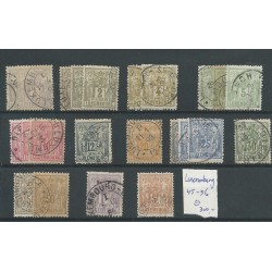 Luxembourg 45-56 Alergorische voorstelling   VFU/used  CV 300 €
