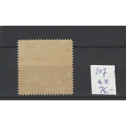 Dutch East Indies  207 Wilhelmina  MNH CV 75 €