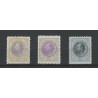 Curacao  1-12 Willem III 1873 set  MH/ongebr CV 907 €Pracht !!