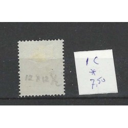 Curacao 1C  Willem III  1873  MH/ongebr CV 7,50 €