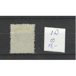 Curaçao 1D  Willem III  1873  VFU/used CV 15 €