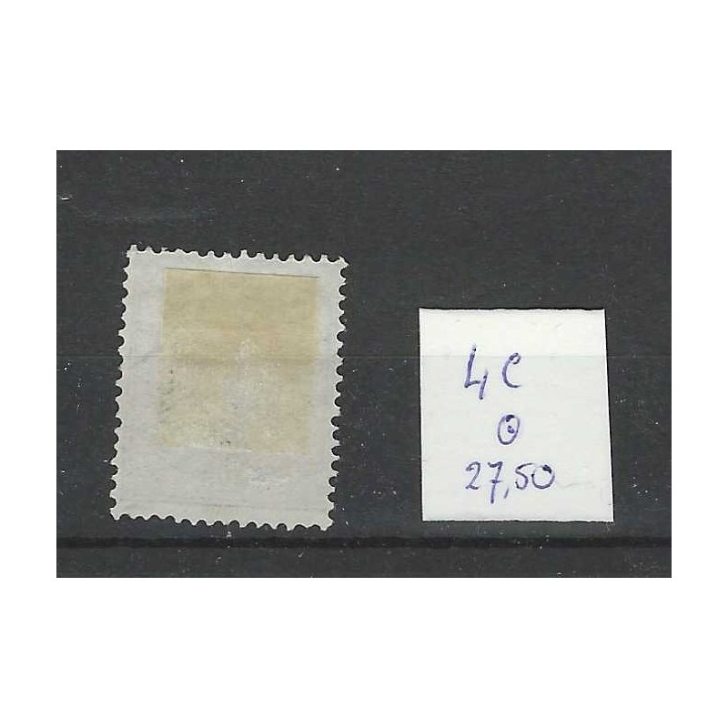 Curacao 4C  Willem III  1873  VFU/gebr CV 27,5 €