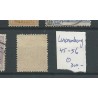 Luxembourg 45-56 Alergorische voorstelling   VFU/used  CV 300 €