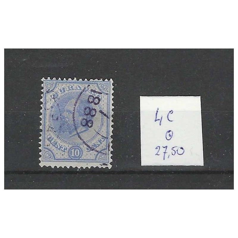 Curacao 4C Willem III 1873 VFU/gebr CV 27,5 € Curacao 4C Willem III 1873 VFU/gebr CV 27,5 €