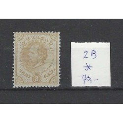 Curaçao 2B  Willem III  1873  MH/unused CV 70 €
