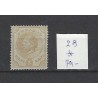 Curaçao 2B  Willem III  1873  MH/unused CV 70 €