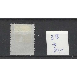 Curaçao 3B  Willem III  1873  MH/unused CV 30 €