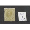 Curaçao 10D  Willem III  1873  MH/unused CV 67,50 €