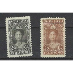 Curaçao 75-81 Jubilee 1923  MH/unused CV 307 €