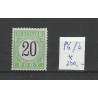 Curaçao P6fb Postage due "Open frame" MH/unused  CV 300 €