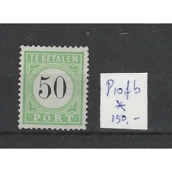 Curaçao P10fb Postage due "Open frame" MH/unused  CV 150 €