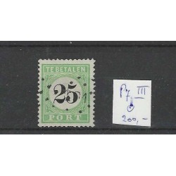 Curaçao P7-III  Postage due  1889 VFU/used  CV 200 €