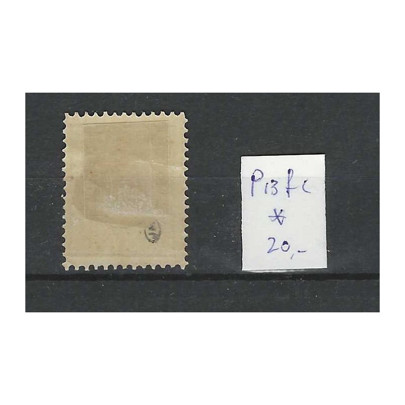 Curaçao P13fc Postage due 1892 "BARST" MH/unused  CV 20 €