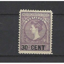Dutch East Indies  141A Emergency issue MH/unused  CV 160 € with certificate