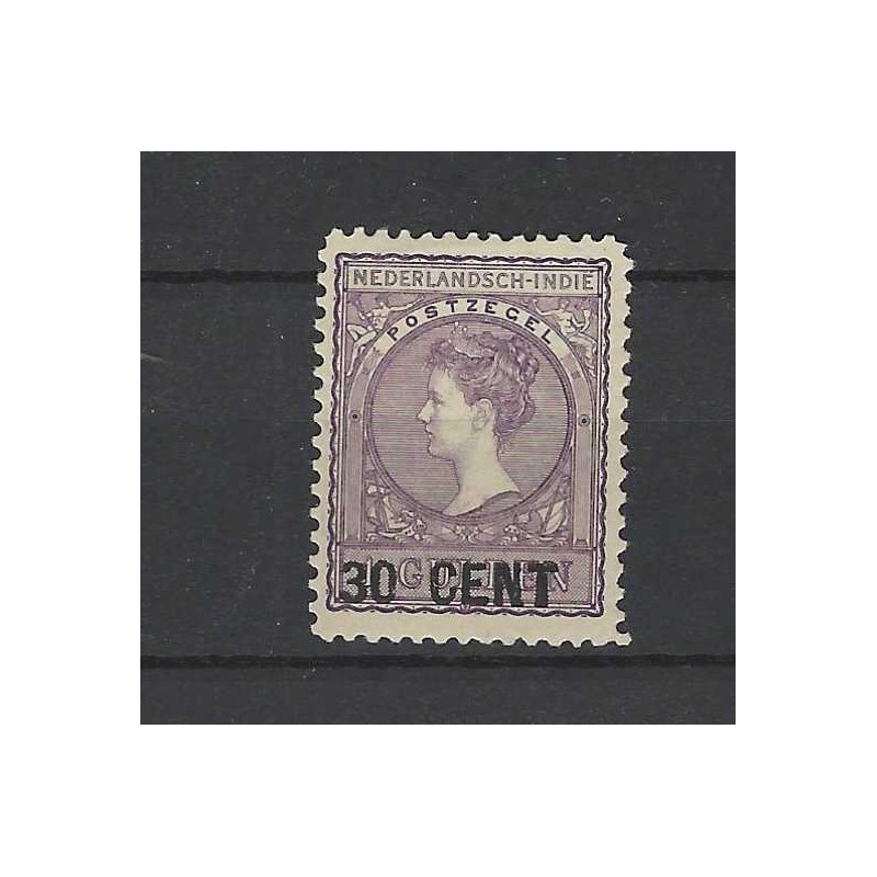 Dutch East Indies  141A Emergency issue MH/unused  CV 160 € with certificate