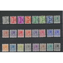 Nederland R33-56 Vierzijdige Roltanding  MNH/postfris CV 525 €
