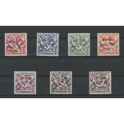 Suriname LP8-14 DO-X Airmail MH/unused  CV 350 €