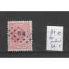 Netherlands 21 Willem III 1872  numeral dot cancel 64 VFU/used  CV 50+ €