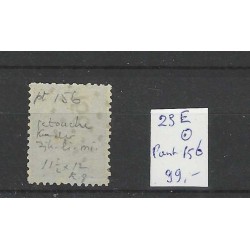 Netherlands 23E Willem III 1872  numeral dot cancel 156 VFU/used  CV 99 €