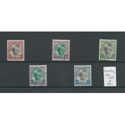 Luxembourg 240-244 Kinderhilfe  1931  VFU/used  CV 140 €