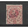 Curacao  3E  Willem III  11,5x12  VFU/gebr  CV 1250 € Certificaat !!