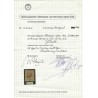 Curacao  3E  Willem III  11,5x12  VFU/gebr  CV 1250 € Certificaat !!
