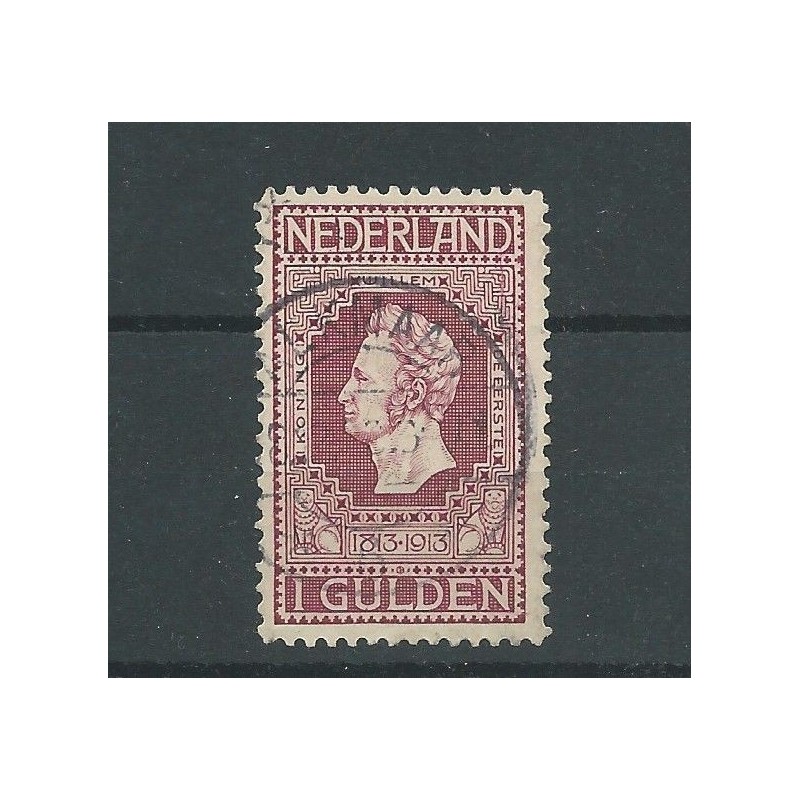 Netherlands 98 "ALKMAAR-5" long-bar cancel  VFU/used  CV 25+ €