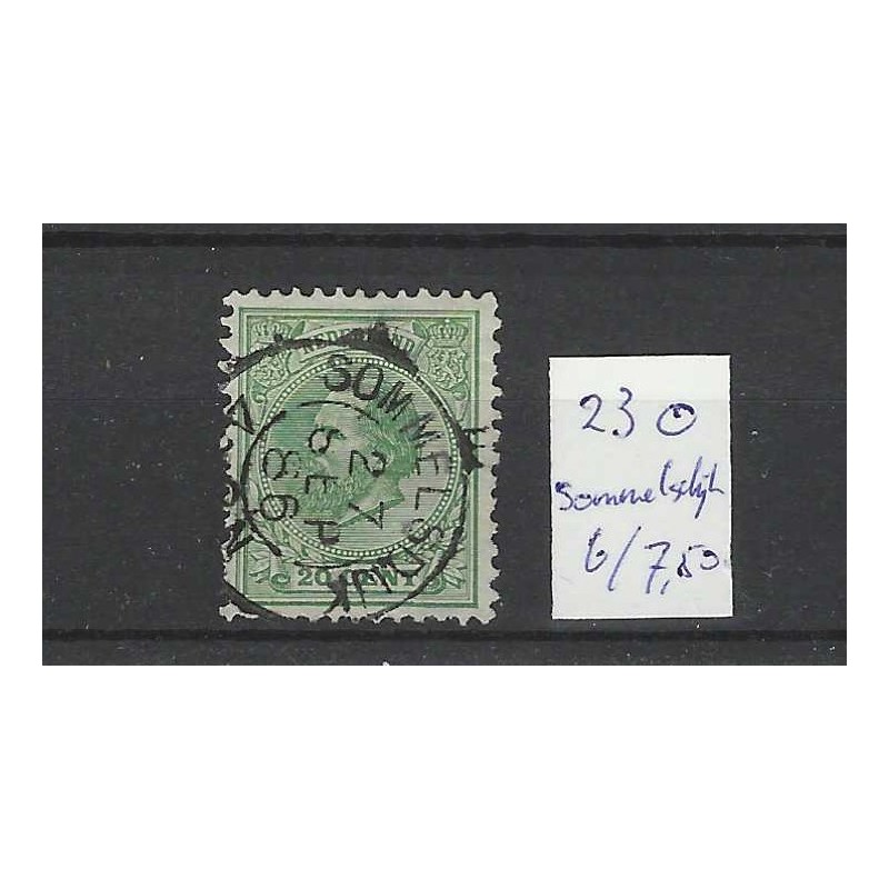Nederland 24 Willem III 1872 "SOMMELSDIJK 1886" kleinrond VFU/gebr CV 14 € Nederland 24 Willem III 1872 "SOMMELSDIJK 1886" kleinrond VFU/gebr CV 14 €