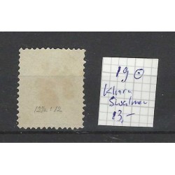 Netherlands 19 Willem III 1872  "SWALMEN 1889" small round cancel VFU/used CV 13 €