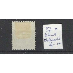 Nederland 21 Willem III 1872  "OLDEMARKT 1891" kleinrond VFU/gebr CV 16 €