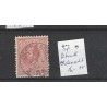 Netherlands 21 Willem III 1872  "OLDEMARKT 1891" small round cancel VFU/used CV 16 €