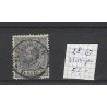 Nederland 28 Willem III 1872  "VLISSINGEN 1893" kleinrond VFU/gebr CV 52 €