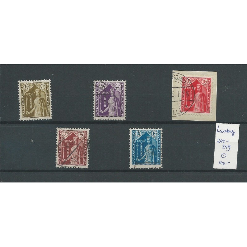 Luxembourg 245-249 Kinderhilfe/Charitas  1932  VFU/used  CV 140 €