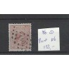 Netherlands 36 Wilhelmina with numeral dot cancel 116 VFU/used  CV 133 €