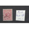 Netherlands 37 Wilhelmina with numeral dot cancel 178 VFU/used  CV 100 €