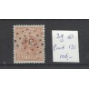 Netherlands 39 Wilhelmina with numeral dot cancel 131 VFU/used  CV 106 €