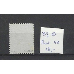 Netherlands 39 Wilhelmina with numeral dot cancel 40 VFU/used  CV 131 €