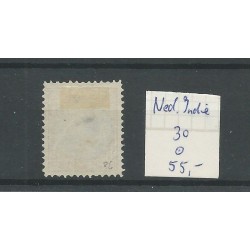 Dutch East Indies 30 Wilhelmina 2,5Gld  VFU/used  CV 55 €