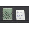 Netherlands 40 Wilhelmina with numeral dot cancel 48 VFU/used  CV 150 €