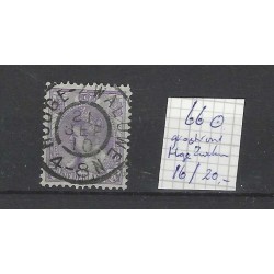 Netherlands 66 Wilhemina "HOGE ZWALUWE 1910" VFU/used  CV 36 €