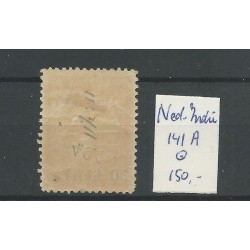 Dutch East Indies  141A Emergency issue 11,5x11 gr.gt  VFU/used  CV 150 €