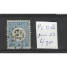 Netherlands P5 D-III  Postage due 1881 numeral dot cancel 113 VFU/used  CV 13+ €