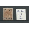 Dutch East Indies 33f  Provisional issue without Trema MH/unused  CV 150 €
