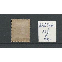 Dutch East Indies 33f  Provisional issue without Trema MH/unused  CV 150 €